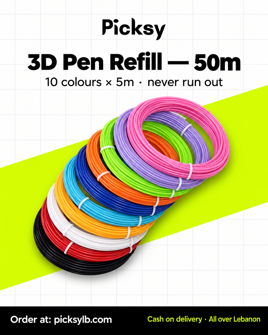 Picksy 3D pen filament refill