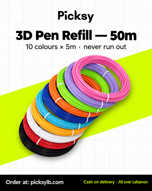 Picksy 3D pen filament refill