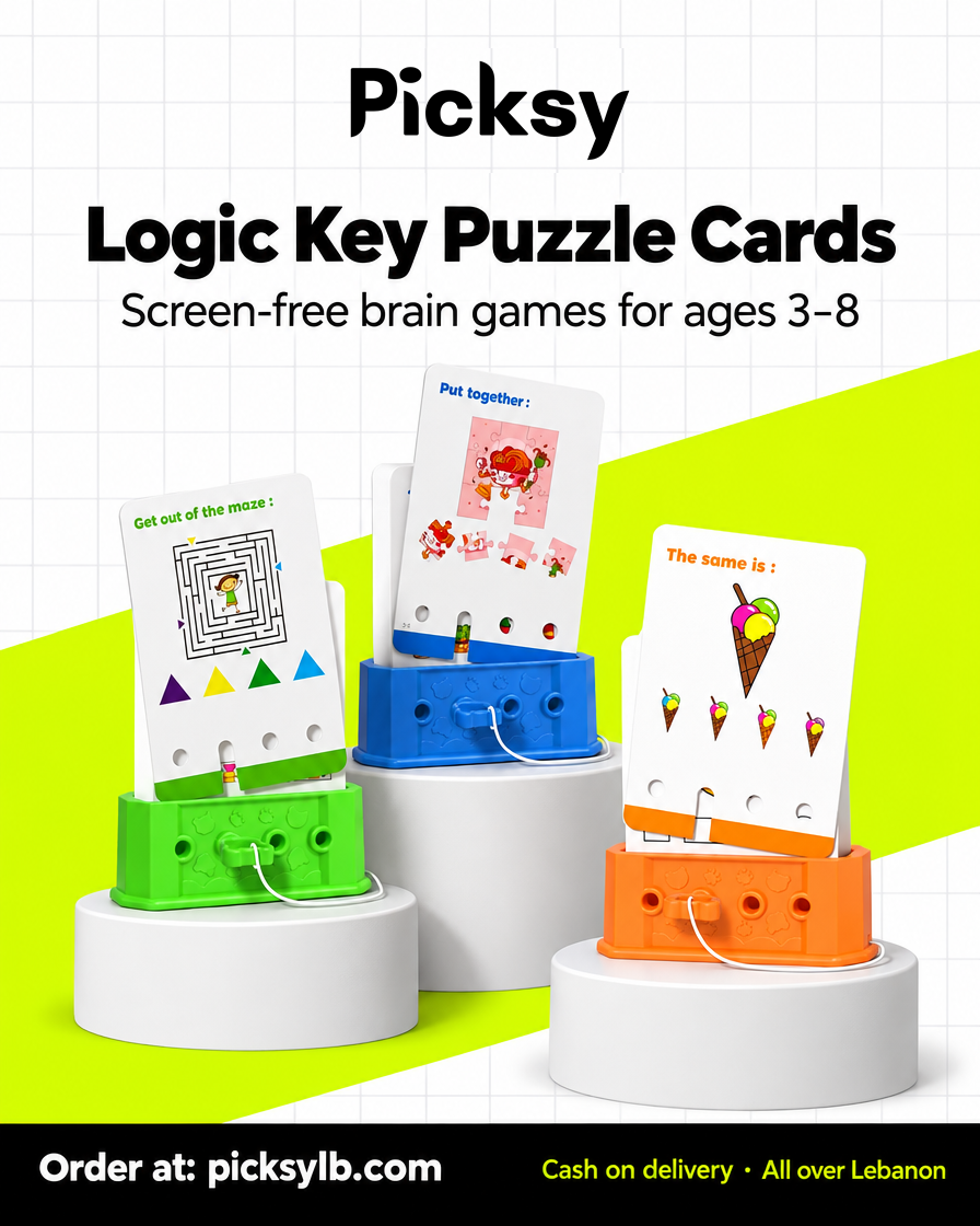 Picksy Logic Key puzzle cards