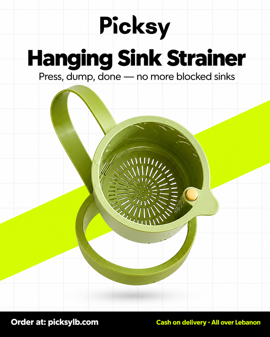 Picksy hanging sink strainer basket